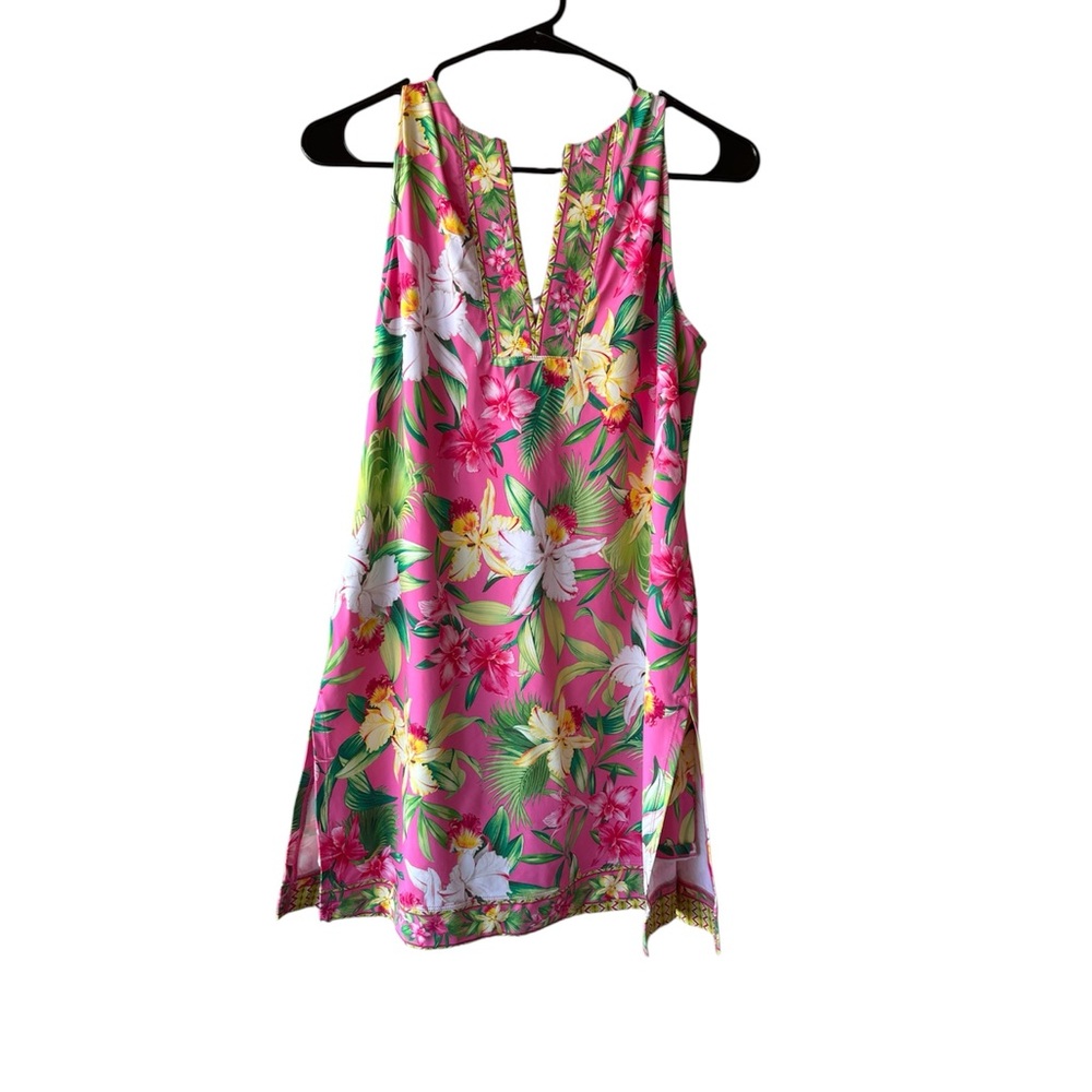 Tommy Bahama Pink Floral Romper